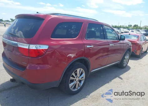 2013 Dodge Durango Crew z USA, uszkodzony, nr VIN 1C4RDHDG6DC598097